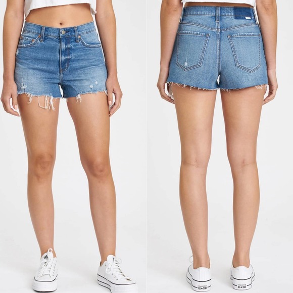 Daze Women’s Troublemaker High-Rise Cutoff Shorts Size 28 NWT - Picture 1 of 7